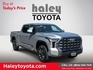 New 2025 Toyota Tundra Platinum image 1