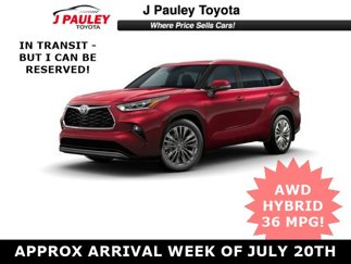 New 2025 Toyota Highlander Platinum image 1