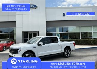 New 2025 Ford F150 Lightning Platinum image 1