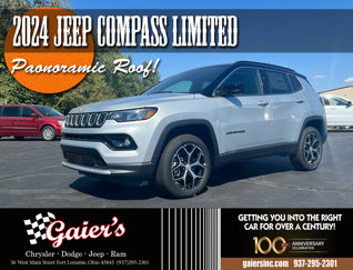 New 2024 Jeep Compass Limited w/ Sun and Sound Group image 1