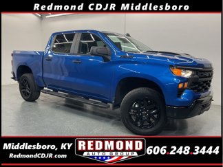 Used 2024 Chevrolet Silverado 1500 Custom Trail Boss w/ Turbomax Blackout Package image 1
