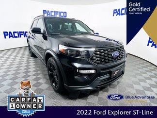 Certified 2022 Ford Explorer ST-Line w/ Class IV Trailer Tow Package image 1