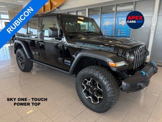 Used 2022 Jeep Wrangler Unlimited Rubicon 4xe w/ Cold Weather Group image 1