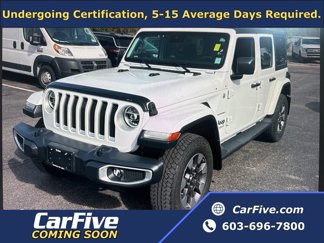 Used 2020 Jeep Wrangler Unlimited Sahara w/ LED Lighting Group image 1