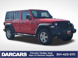 Certified 2022 Jeep Wrangler Unlimited Sport image 1