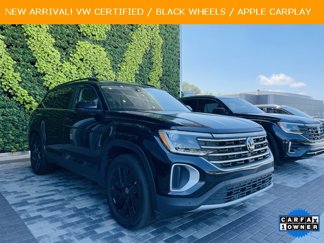 Certified 2024 Volkswagen Atlas SE w/ Black Wheel Package image 1