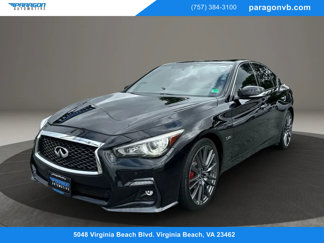 Used 2018 INFINITI Q50 Red Sport 400 image 1