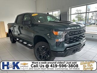 New 2025 Chevrolet Silverado 1500 Custom Trail Boss w/ Turbomax Blackout Package image 1