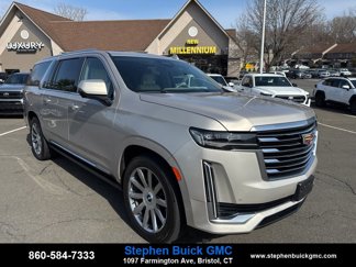 Used 2021 Cadillac Escalade ESV Premium Luxury Platinum w/ Heavy-Duty Trailer Package image 1