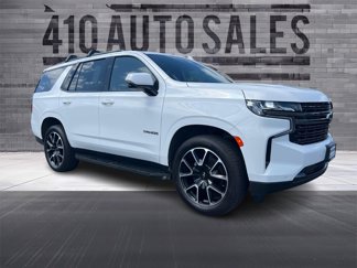 Used 2021 Chevrolet Tahoe RST w/ Luxury Package image 1