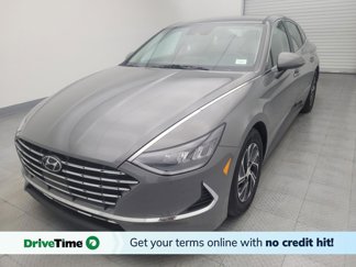 Used 2021 Hyundai Sonata Blue image 1