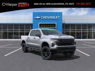 New 2025 Chevrolet Silverado 1500 Custom Trail Boss w/ Turbomax Blackout Package image 1