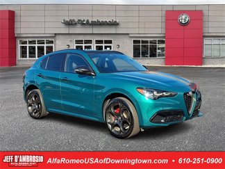 Used 2025 Alfa Romeo Stelvio Tributo Italiano w/ Driving Assist Package image 1