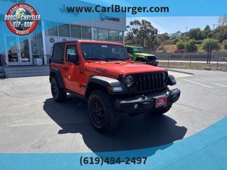 Certified 2023 Jeep Wrangler Willys image 1