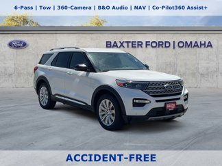 Certified 2020 Ford Explorer Limited w/ Class III Trailer Tow Package image 1