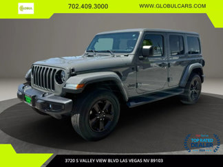 Used 2020 Jeep Wrangler Unlimited Sahara image 1