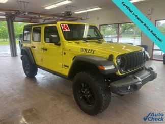 Certified 2024 Jeep Wrangler Willys image 1
