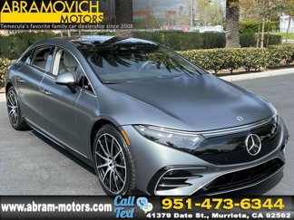 Used 2023 Mercedes-Benz EQS 450+ Sedan w/ AMG Line Exterior Package image 1
