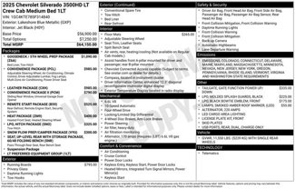 New 2025 Chevrolet Silverado 3500 LT image 1