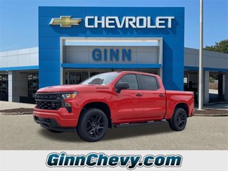 New 2025 Chevrolet Silverado 1500 Custom w/ LPO, Dark Essentials Package image 1