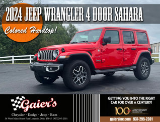 New 2024 Jeep Wrangler Unlimited Sahara image 1