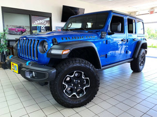 Used 2021 Jeep Wrangler Unlimited Rubicon 4xe w/ Cold Weather Group image 1
