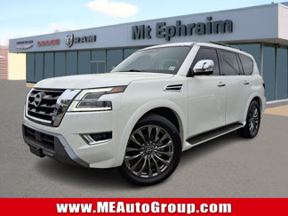 Used 2023 Nissan Armada Platinum w/ Captain's Chairs Package image 1