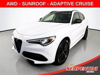 Used 2021 Alfa Romeo Stelvio Ti w/ Nero Edizione image 1