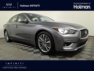 Certified 2023 INFINITI Q50 Luxe w/ Cargo Package image 1