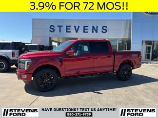 New 2025 Ford F150 Platinum w/ Equipment Group 702A High image 1
