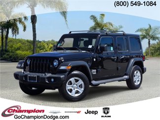 Certified 2019 Jeep Wrangler Unlimited Sport S image 1