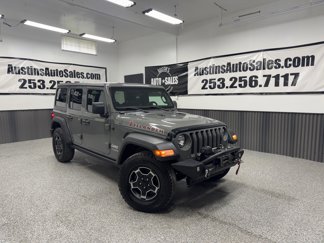 Used 2021 Jeep Wrangler Unlimited Sport image 1