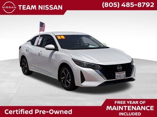 Certified 2024 Nissan Sentra SV w/ Trunk Package image 1