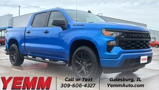 New 2025 Chevrolet Silverado 1500 Custom w/ Turbomax Blackout Package image 1
