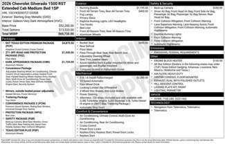 New 2026 Chevrolet Silverado 1500 RST image 1