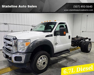 Used 2015 Ford F550 4x4 Regular Cab Super Duty image 1