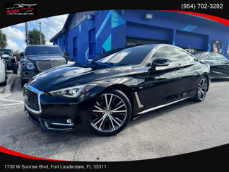Used 2019 INFINITI Q60 3.0t Luxe image 1