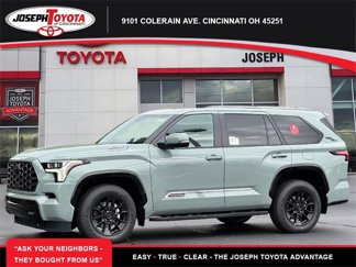 New 2025 Toyota Sequoia Platinum image 1