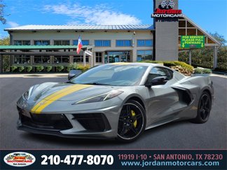 Used 2022 Chevrolet Corvette Stingray Preferred Cpe w/ Chrome Exterior Badge Package image 1