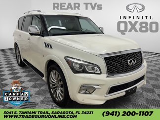 Used 2016 INFINITI QX80 4WD w/ Deluxe Technology Package image 1