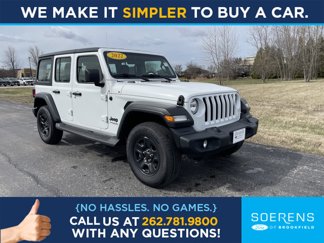 Used 2022 Jeep Wrangler Unlimited Sport image 1