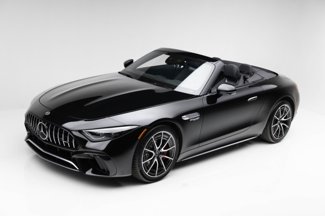 Used 2022 Mercedes-Benz SL 55 AMG 4MATIC w/ Driver Assistance Package image 1