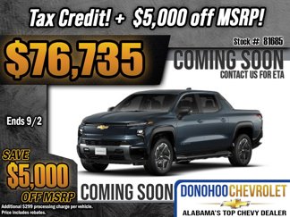 New 2026 Chevrolet Silverado EV LT w/ Premium Package image 1
