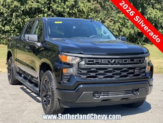 New 2026 Chevrolet Silverado 1500 Custom w/ Turbomax Blackout Package image 1