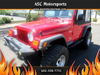 Used 2004 Jeep Wrangler X w/ Full Face Tire & Wheel Group image 1