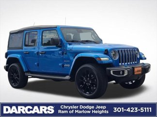 Certified 2022 Jeep Wrangler Unlimited Sahara w/ Cold Weather Group image 1