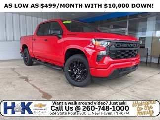 New 2025 Chevrolet Silverado 1500 Custom w/ Rally Edition image 1