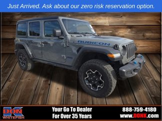 Used 2023 Jeep Wrangler Unlimited Rubicon 4xe w/ Cold Weather Group image 1