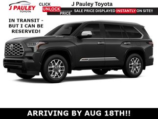 New 2026 Toyota Sequoia 1794 Edition image 1