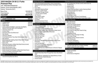 New 2025 MAZDA CX-50 2.5 Turbo w/ Accent Package image 1
